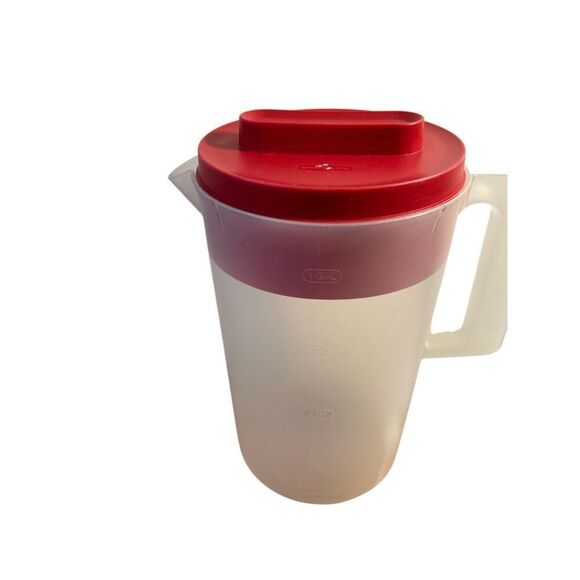 Rubbermaid 1 gal jug pitcher red lid replacement - Picture 1 of 6